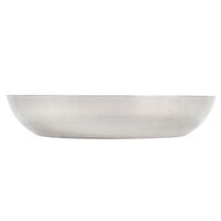 American Metalcraft DWSEA14 Double Wall Stainless Steel Seafood Tray - 14 inch X 2 1/4 inch