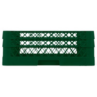 Vollrath TR1AA Traex® Full-Size Green 7 1/4 inch Open Rack with 2 Extenders