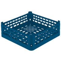 Vollrath 52682 Signature Full-Size Royal Blue 8 3/16 inch X-Tall Open Rack
