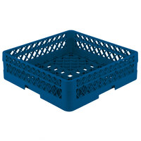 Vollrath TR1A Traex® Full-Size Royal Blue 5 1/2 inch Open Rack with 1 Extender