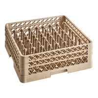 Vollrath TR3AAP16 Traex® Beige Full Size Extended Peg Rack for 18 1/16" Diameter Plates