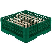 Vollrath TR3AAP14 Traex® Green Extended Peg Rack for 12 1/4 inch Diameter Plates