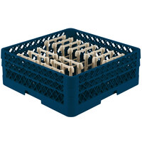 Vollrath TR3AAP14 Traex® Royal Blue Extended Peg Rack for 12 1/4 inch Diameter Plates