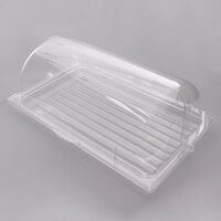 Sample and Display Tray Kit with Clear Polycarbonate Tray and Roll Top Cover - 12 inch x 20 inch