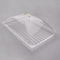 Sample and Display Tray Kit with Clear Polycarbonate Tray and Dome Cover - 12 inch x 20 inch