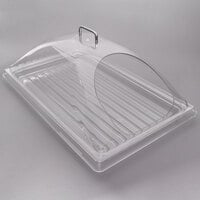 Sample and Display Tray Kit with Clear Polycarbonate Tray and End Cut Cover - 12 inch x 20 inch