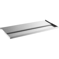 Regency Stainless Steel Sliding Lid for 18 inch x 36 inch Underbar Ice Bin