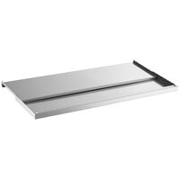 Regency Stainless Steel Sliding Lid for 18 inch x 30 inch Underbar Ice Bin