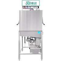 Noble Warewashing I-E Single Rack Low Temperature Door-Type Dish Machine - 115V