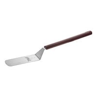 Mercer Culinary M18330 Hell's Handle® High Heat 8" x 3" Solid Rounded Edge Turner with Long 10" Handle