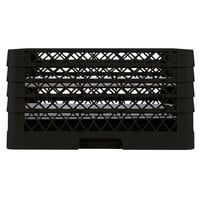 Vollrath PM3208-4 Traex® Plate Crate Black 32 Compartment Plate Rack - Holds 7 5/8 inch to 8 inch Plates
