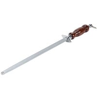 Victorinox 7.8991.23 12" Regular Cut Knife Sharpening Steel with Wood Handle