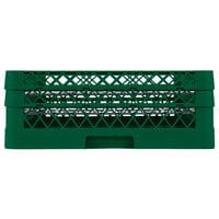 Vollrath PM4806-2 Traex® Plate Crate Green 48 Compartment Plate Rack - Holds 5 inch to 6 inch Plates
