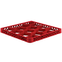 Vollrath TRJ-02 Traex® Full-Size Red 12 Compartment Glass Rack Extender