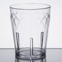 Dinex DXFT607 Fenwick 6 oz. Clear SAN Plastic Tumbler - 72/Case