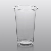 Choice 20 oz. Clear PET Plastic Cold Cup - 50/Pack