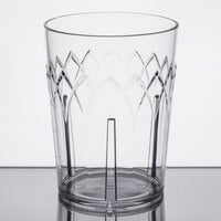 Dinex DXFT1207 Fenwick 12 oz. Clear SAN Plastic Tumbler - 72/Case