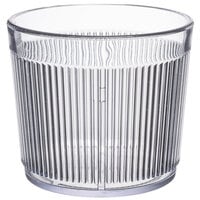 Dinex DX4GCOF907 Crystalon Stack-All 9.7 oz. Clear SAN Plastic Short Tumbler - 48/Case