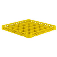 Vollrath TRB-08 Traex® Full-Size Yellow 25 Compartment Glass Rack Extender