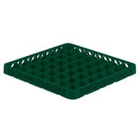Vollrath TRE-19 Traex® Full-Size Green 49 Compartment Glass Rack Extender