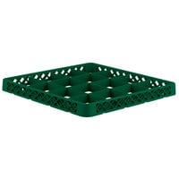 Vollrath TRD-19 Traex® Full-Size Green 16 Compartment Glass Rack Extender