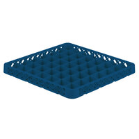 Vollrath TRE-44 Traex® Full-Size Royal Blue 49 Compartment Glass Rack Extender