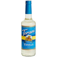 Torani 750 mL Sugar Free Vanilla Flavoring Syrup