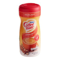 Nestle Coffee-Mate 15 oz. Hazelnut Non-Dairy Coffee Creamer Shaker - 12/Case