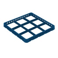 Vollrath TRF-44 Traex® Full-Size Royal Blue 9 Compartment Glass Rack Extender