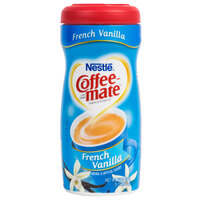 Nestle Coffee-Mate 15 oz. French Vanilla Non-Dairy Coffee Creamer Shaker - 12/Case