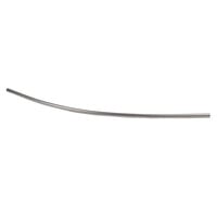 Crescent Suite C60BN Original Crescent 60 inch Curved Shower Bar with Brushed Finish and Full 9 inch Arc