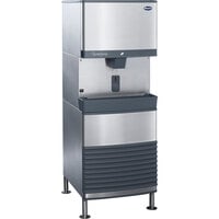 Follett 110FB425A-SI 110 FB Series Freestanding Air Cooled Ice Maker / Dispenser - 90 lb. Storage