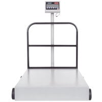 Tor Rey EQM-1000/2000 2000 lb. Digital Receiving Bench Scale with Tower Display, Legal for Trade