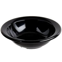 Carlisle KL80503 Kingline 4.75 oz. Black Rimmed Fruit Bowl - 48/Case