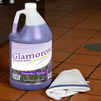 Advantage Chemicals 1 Gallon / 128 oz. Glamoroso Lavender Concentrated All-Purpose Cleaner - 4/Case