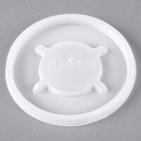 Dinex DX20029000 Translucent Disposable Lid for Dinex 43633 Lafayette 7.6 oz. PC Tumbler, Cambro NT8 Newport 7.7 oz. Tumbler, Dinex 43663 8 oz. Swirl PC Tumbler, and Cambro HT8CW Camwear Huntington 8 oz. Squat Tumbler - 1500/Case