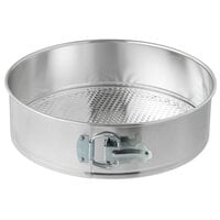 Winco 10" x 3" Light Tin Springform Cake Pan