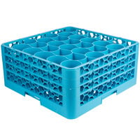 Carlisle RW30-214 OptiClean NeWave 30 Compartment Glass Rack with 3 Extenders