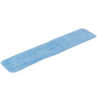 Carlisle 363322414 24 inch Blue Microfiber Wet Mop Pad
