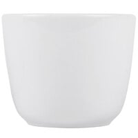 CAC CTC-45-P Super White 4.5 oz. Clinton Rolled Edge Chinese Tea Cup - 36/Case