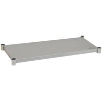 Eagle Group 2460GADJUS Adjustable Galvanized Work Table Undershelf for 24" x 60" Tables