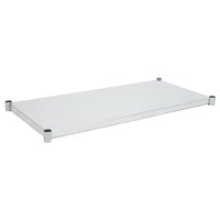 Eagle Group 3060GADJUS Adjustable Galvanized Work Table Undershelf for 30 inch x 60 inch Tables
