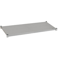 Eagle Group 3072SADJUS-18/3 Adjustable Stainless Steel Work Table Undershelf for 30 inch x 72 inch Tables