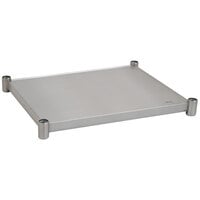 Eagle Group 3036SADJUS-18/3 Adjustable Stainless Steel Work Table Undershelf for 30" x 36" Tables