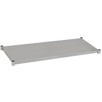 Eagle Group 3072SADJUS-18/4 Adjustable Stainless Steel Work Table Undershelf for 30 inch x 72 inch Tables