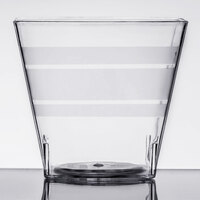 Fineline Tiny Temptations 6406-CL 2.2 oz. Tiny Tumblers Clear Plastic Cup - 200/Case