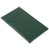 Menu Solutions HS873 5 inch x 9 inch Green Guest Check Presenter