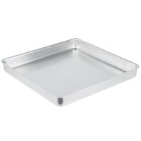 American Metalcraft SQ1620 16" x 16" x 2" Heavy Weight Aluminum Pizza / Cake Pan