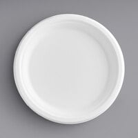 EcoChoice Compostable Sugarcane / Bagasse 9 inch Plate - 500/Case