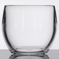 GET SW-1460-CL 8 oz. Customizable SAN Plastic Stemless Wine Glass - 24/Case